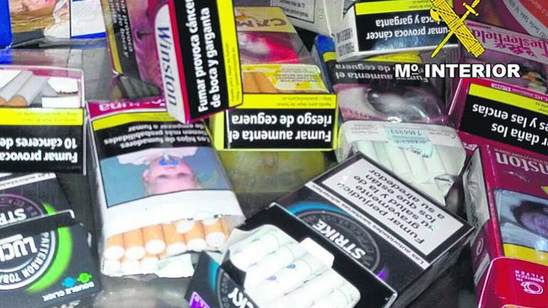 Golpe de la Guardia Civil contra la comercialización irregular de tabaco Golpe de la Guardia Civil contra la comercialización irregular de tabaco