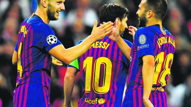 Messi lidera al mejor Barça de la temporada Messi lidera al mejor Barça de la temporada