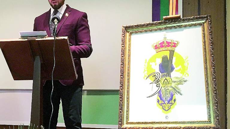 Manuel Carlos Collado crea el nuevo logo de la Banda de Jesús Nazareno