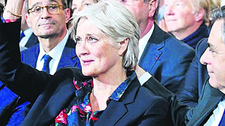 La mujer de Fillon cobró 45.000 euros en finiquitos de la Asamblea