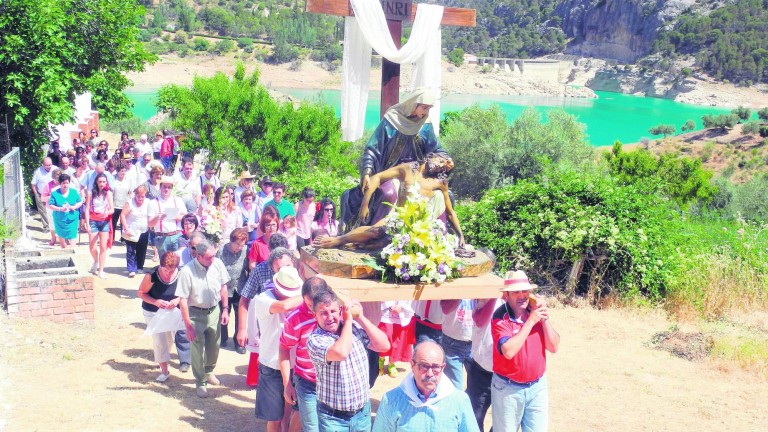 Devoción a la Virgen de las Angustias a orillas del Quiebrajano
