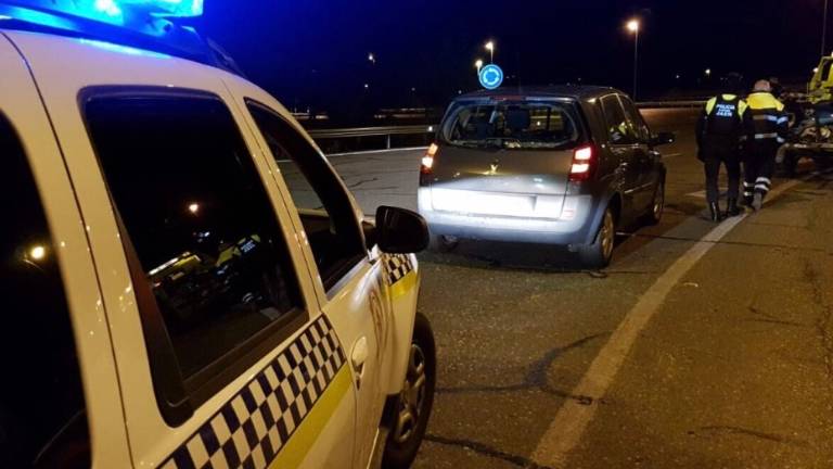 Accidente en la Carretera de Granada con un conductor sin carné Accidente en la Carretera de Granada con un conductor sin carné
