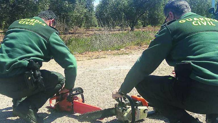 Recuperadas varias herramientas que acababan de ser robadas en Génave Recuperadas varias herramientas que acababan de ser robadas en Génave