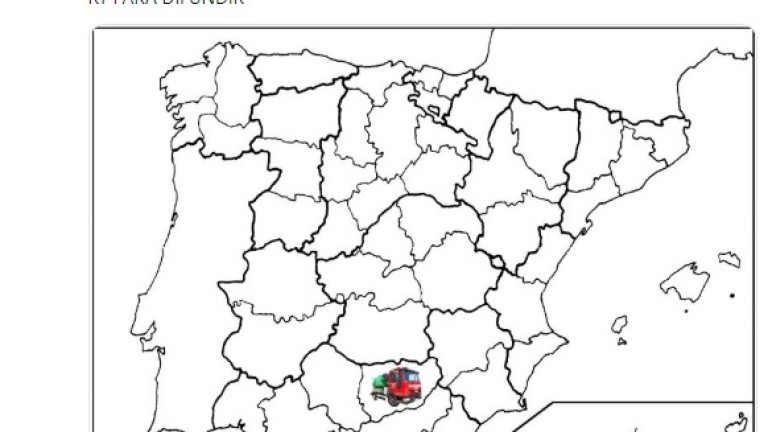 El mapa con más guasa de internet tiene acento de Jaén