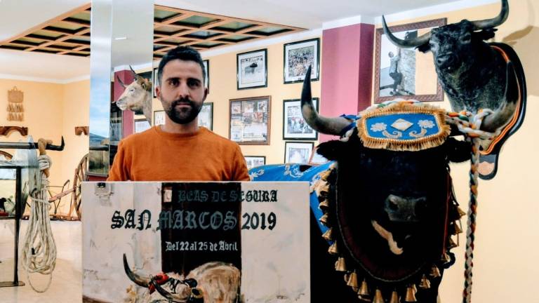 Encajonamiento del ganado en Beas Encajonamiento del ganado en Beas