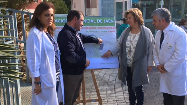 Diputación invertirá en reordenar el tráfico del Hospital Neurotraumatológico de Jaén