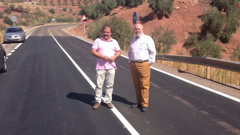 Inversión de más de 60.000 euros en la adecuación de la vía que une Vilches con la estación de Vadollano