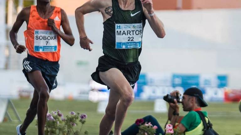 Natalia Romero y Sebas Martos, en la Milla 2018 Natalia Romero y Sebas Martos, en la Milla 2018