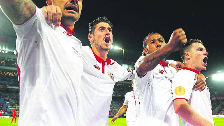 El Sevilla, a lo pentacampeón