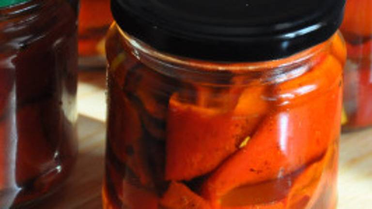 Pimientos asados en conserva Pimientos asados en conserva