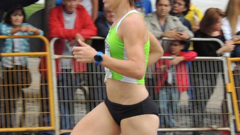 Natalia Romero y Sebas Martos, en la Milla 2018 Natalia Romero y Sebas Martos, en la Milla 2018
