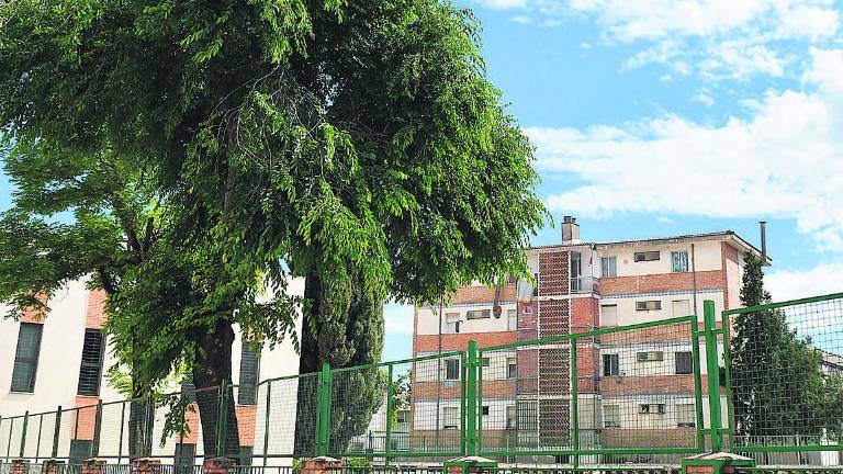 Demolición del antiguo colegio Virgen de la América