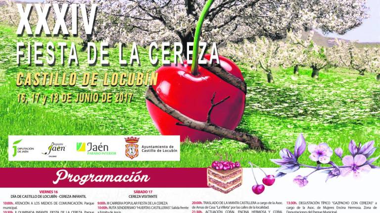 Arranca en Castillo de Locubín la Fiesta de la Cereza