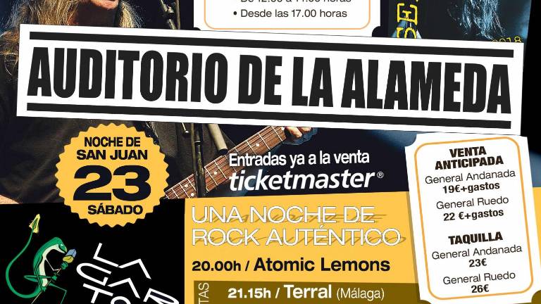 El festival Lagarto Rock se traslada a La Alameda El festival Lagarto Rock se traslada a La Alameda