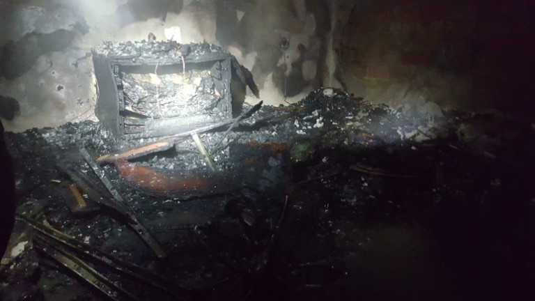 El incendio de su casa mata a un hombre mayor en Fuensanta