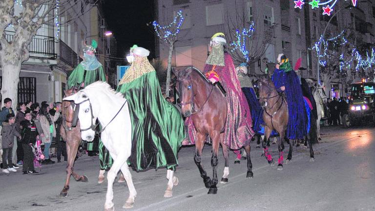 La amenaza por lluvia obliga a adelantar la cabalgata real La amenaza por lluvia obliga a adelantar la cabalgata real