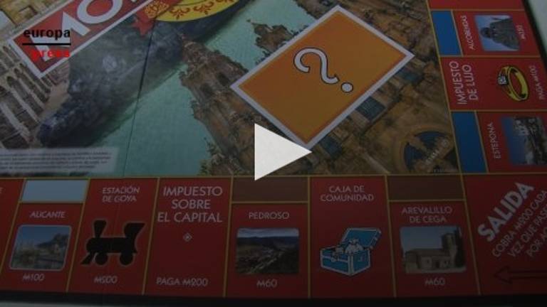 El pueblo de Pedroso consigue su casilla en Monopoly El pueblo de Pedroso consigue su casilla en Monopoly