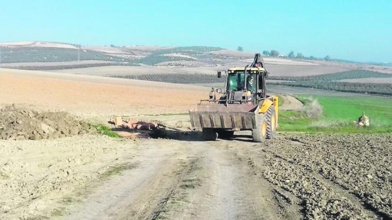 Adecuación de caminos rurales de la comarca