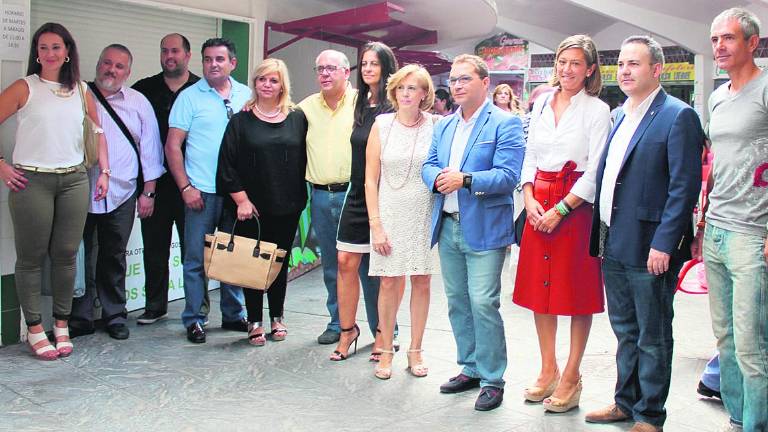 Mercandújar invita a degustar los productos locales en el pórtico de la feria