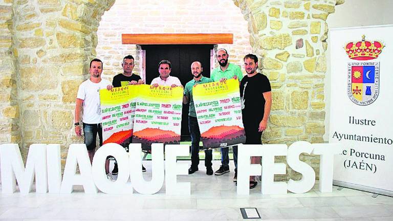 La Porcuna más joven con el Miaqué Festival La Porcuna más joven con el Miaqué Festival