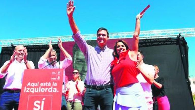 Sánchez quiere ver al PSOE “donde merece”