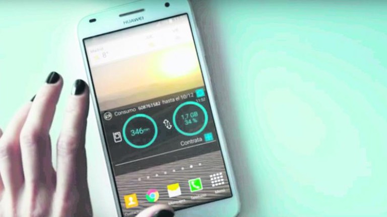 La “app” Mi Movistar lanza un Widget de Consumo de voz y datos en tiempo real