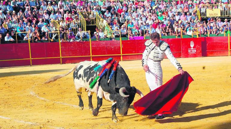 Triunfo del torero Javier González