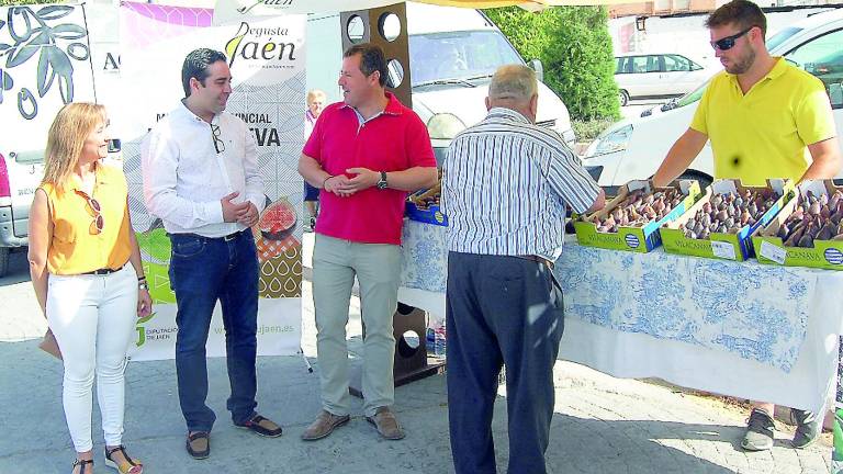 Las brevas de Jimena, en el mercadillo dentro del proyecto Degusta Jaén Las brevas de Jimena, en el mercadillo dentro del proyecto Degusta Jaén