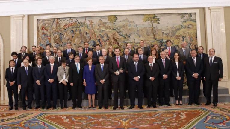 Audiencia de Felipe VI a la Asociación de Editores de Diarios Españoles Audiencia de Felipe VI a la Asociación de Editores de Diarios Españoles