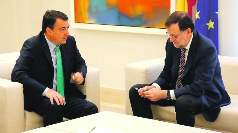 El PNV avanza su negativa a Rajoy para su investidura El PNV avanza su negativa a Rajoy para su investidura