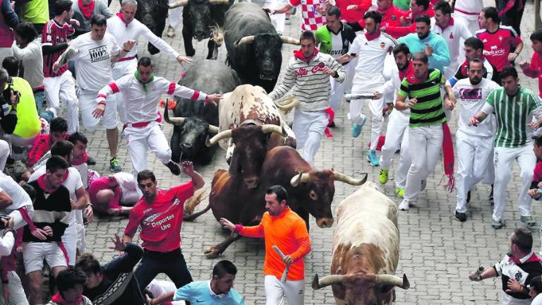 Miura cierra los Sanfermines Miura cierra los Sanfermines