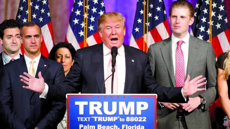Trump prevé disturbios si no resulta elegido Trump prevé disturbios si no resulta elegido