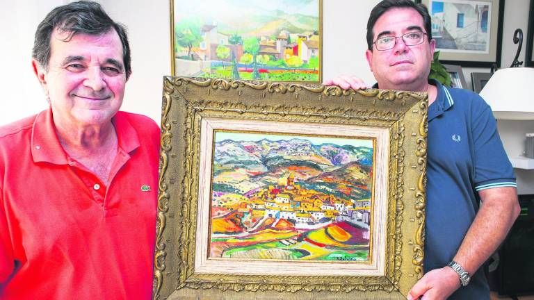 El paisaje más solidario del pintor Rafael Zabaleta