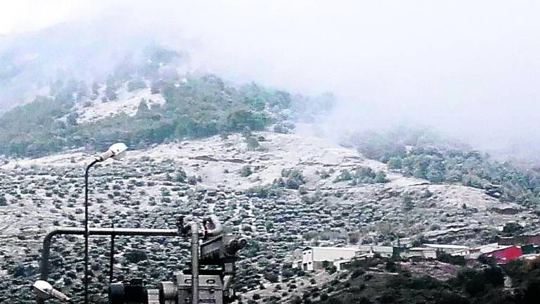 La nieve cubre las zonas altas de la provincia