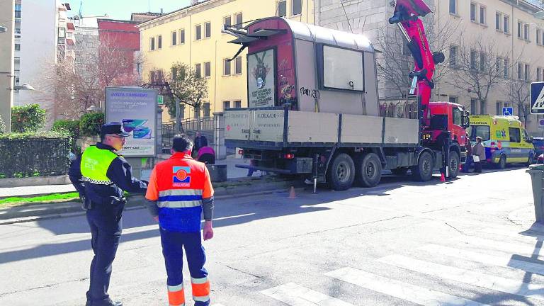 “Arquitecto Berges”, sin quiosco