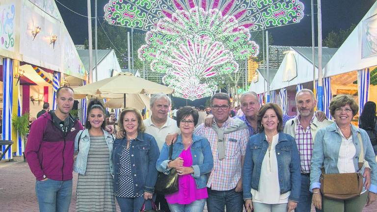 Fin de feria con fuegos artificiales