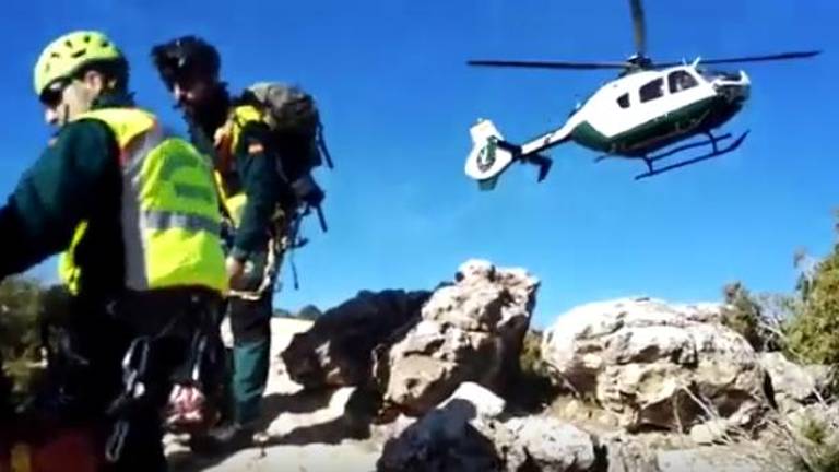 Impresionante rescate en Pozo Alcón Impresionante rescate en Pozo Alcón