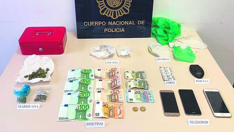 Desmantelado un punto de venta de estupefacientes Desmantelado un punto de venta de estupefacientes
