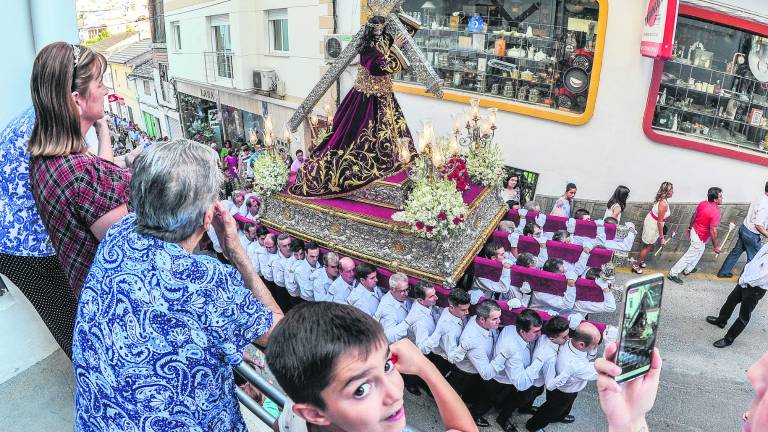 Momento álgido de las fiestas de septiembre