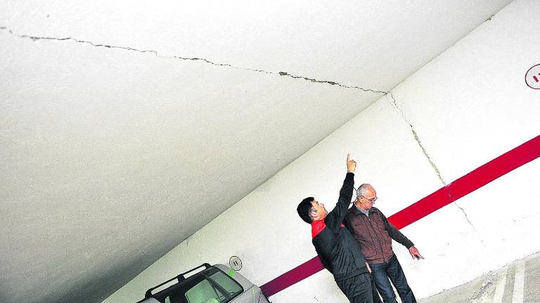 Filtraciones en garajes por los huertos sociales de El Valle Filtraciones en garajes por los huertos sociales de El Valle