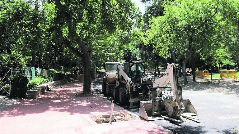 Nuevas obras dilatan el arreglo del Paseo de las Bicicletas