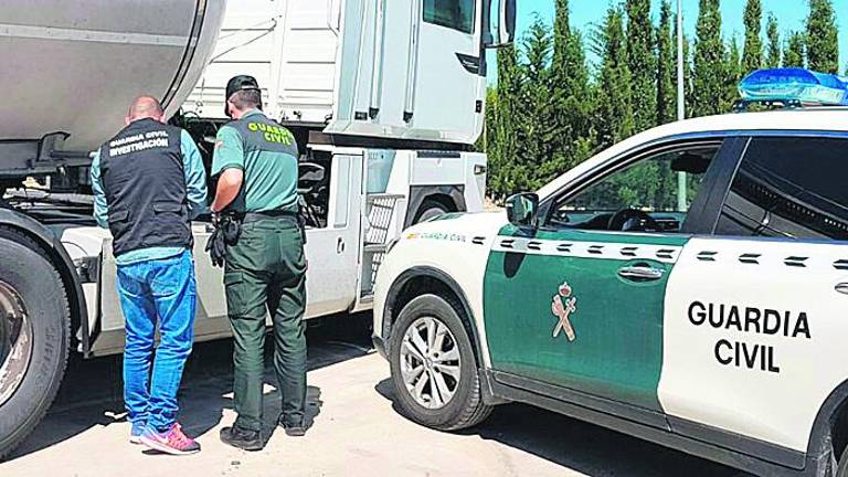 Detenido por robar gasóleo en Martos