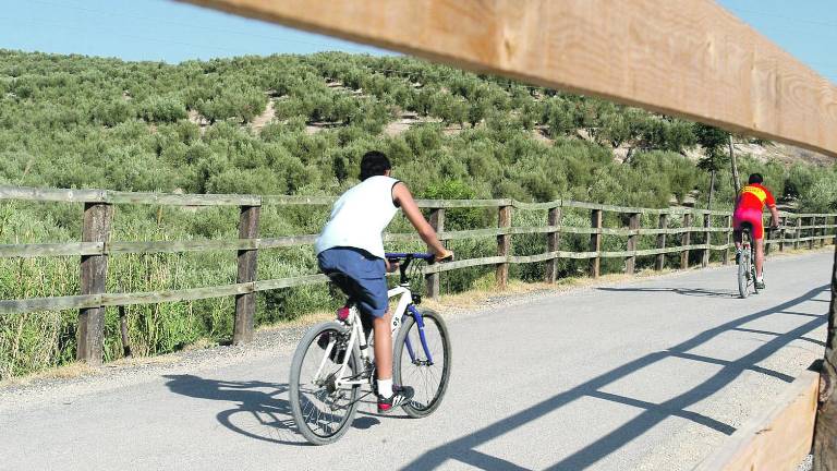 Rechazan indemnizar a un ciclista herido en la Vía Verde