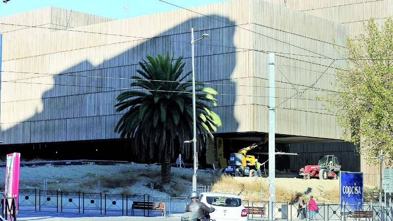 Las obras del Museo Íbero, acabadas Las obras del Museo Íbero, acabadas