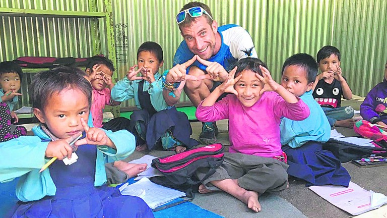 Una muestra de solidaridad con los pequeños de Nepal
