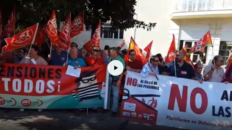 Concentración por unas pensiones dignas Concentración por unas pensiones dignas