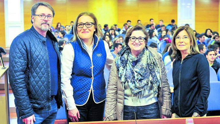 Conferencia de María José Martínez en la UJA Conferencia de María José Martínez en la UJA