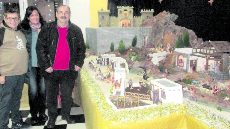 Un belén para apoyar a los desfavorecidos Un belén para apoyar a los desfavorecidos