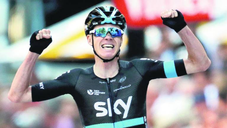Froome muestra su poderío y ya es el nuevo líder del Tour Froome muestra su poderío y ya es el nuevo líder del Tour