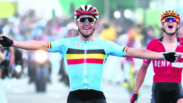Van Avermaet logra el oro en la prueba de ciclismo en ruta Van Avermaet logra el oro en la prueba de ciclismo en ruta